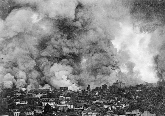 Photo:  San Fransisco earthquake, 1906